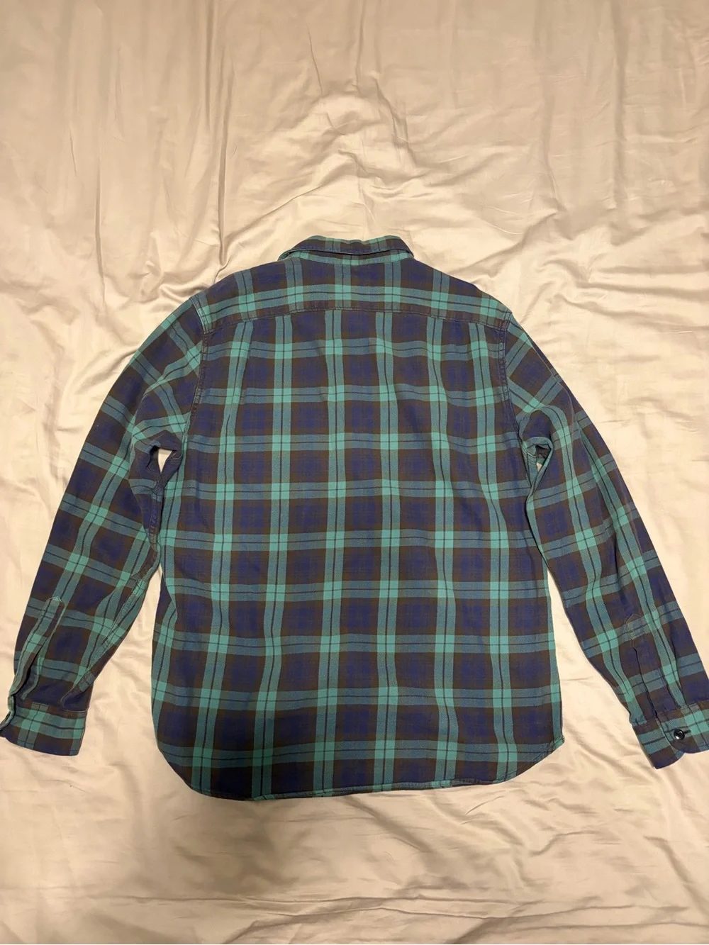 J. Crew Midweight Plaid Flannel Shirt